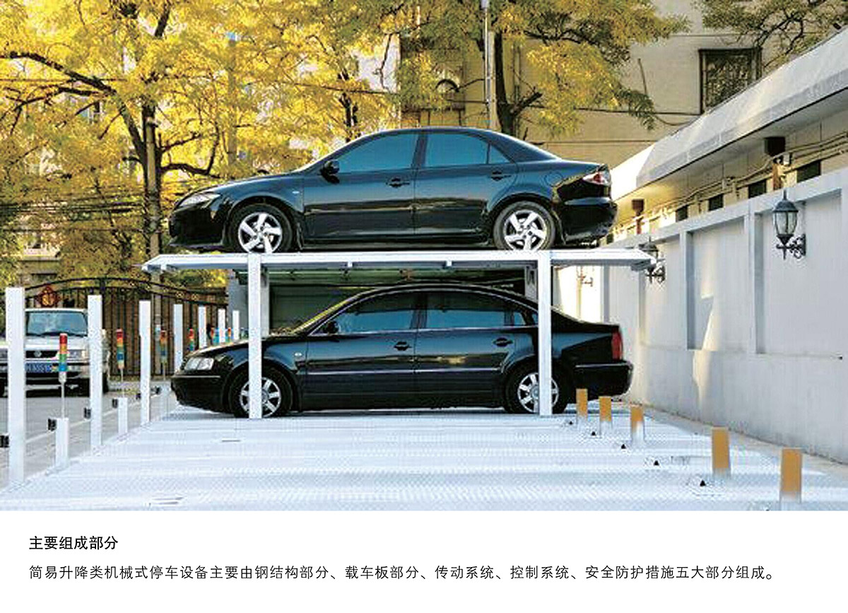 成都PJS2D1二層地坑簡易升降停車設(shè)備主要組成部分.jpg
