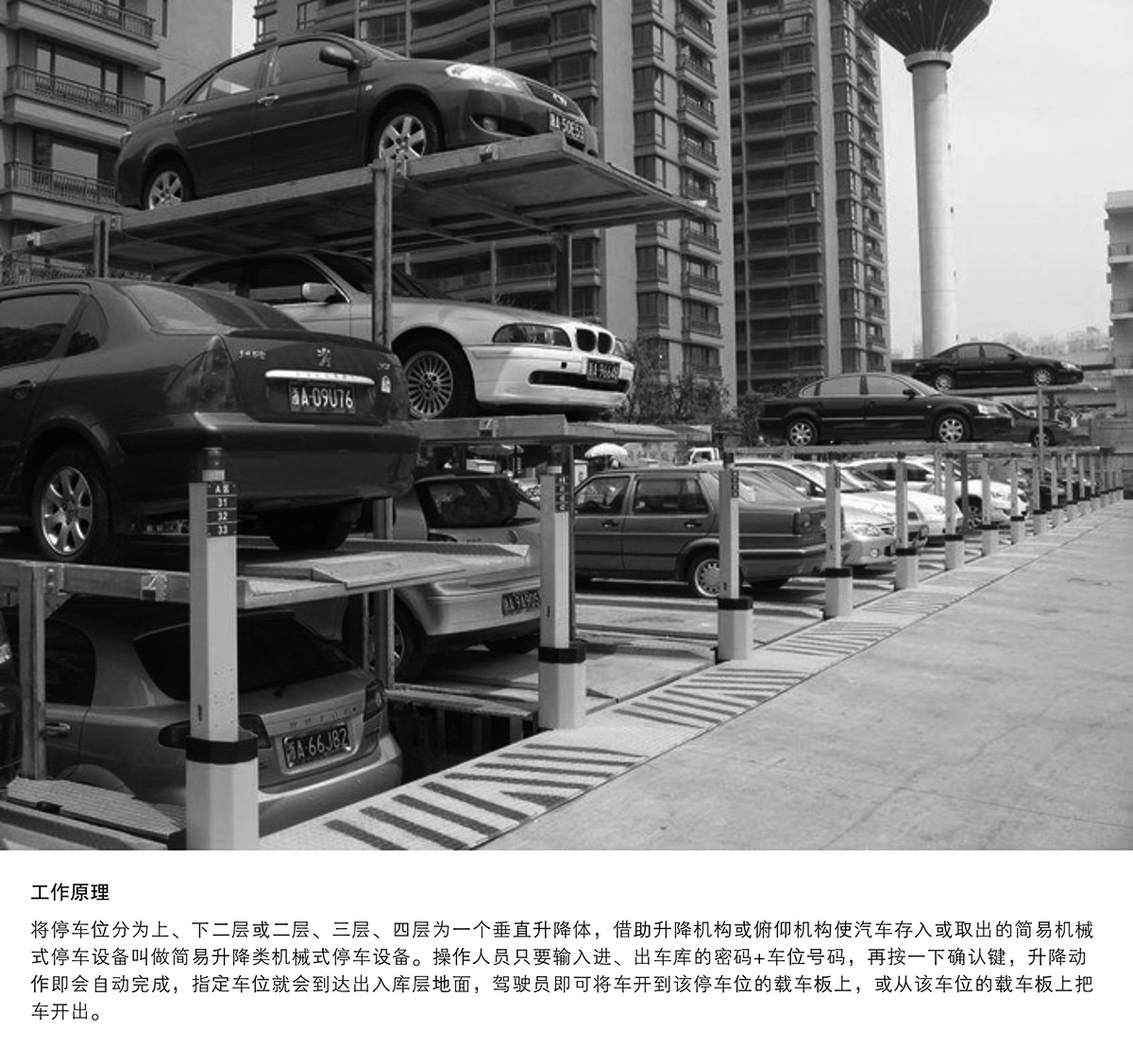 成都PJS2D1正一負一地坑簡易升降立體停車設備工作原理.jpg